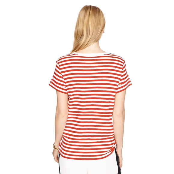 kate spade┆'catch me if you can' stripe tee - Picture 2 of 4
